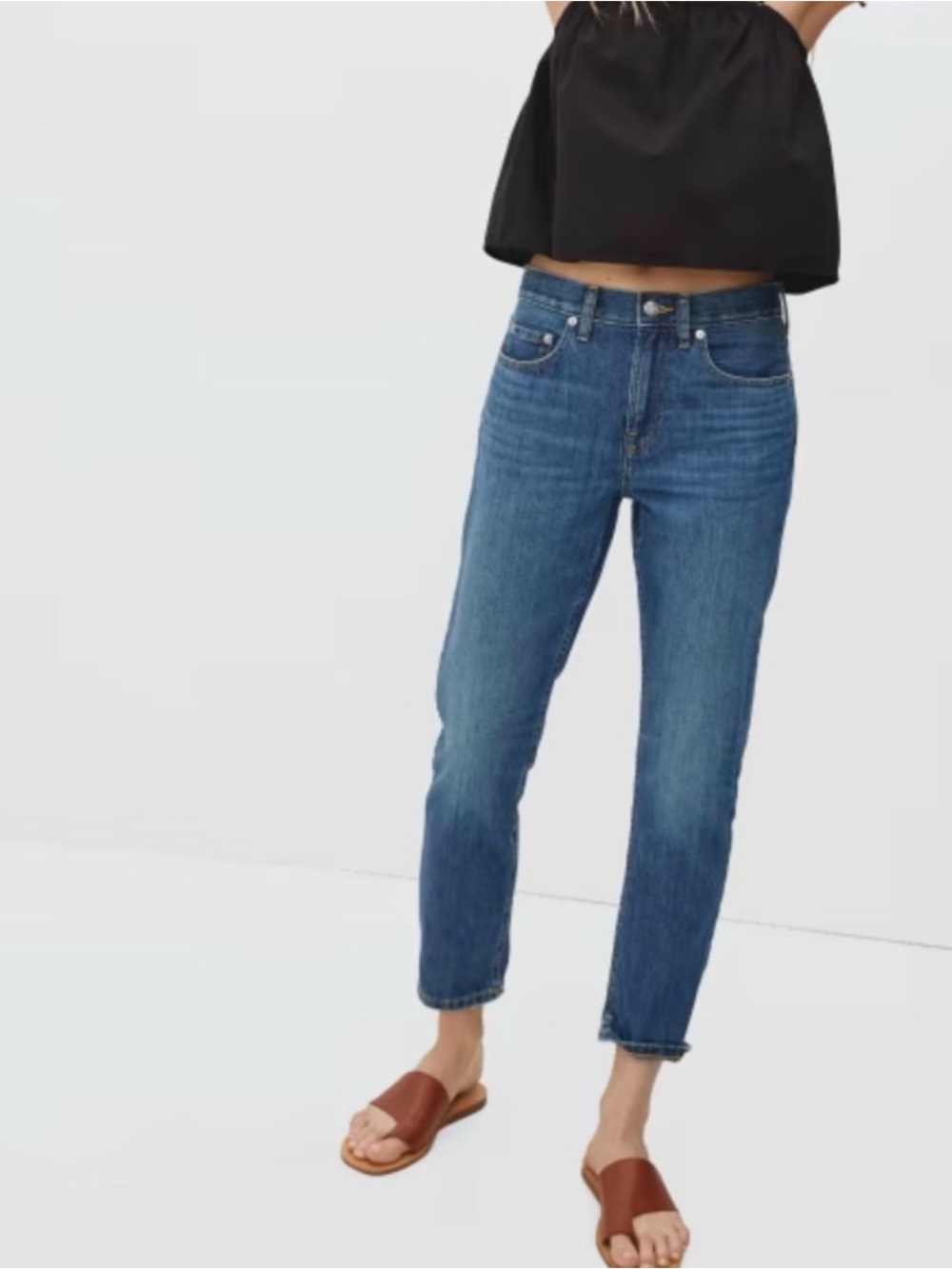 Everlane The Relaxed Straight Jean Button Fly Womens Sz. 25R